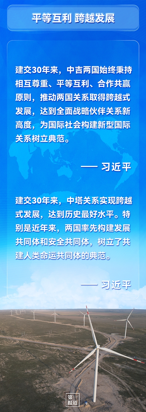 第一報道 | 建交三十年，習(xí)主席這樣評價與中亞五國關(guān)系