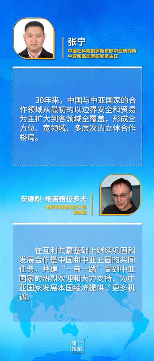 第一報道 | 建交三十年，習(xí)主席這樣評價與中亞五國關(guān)系