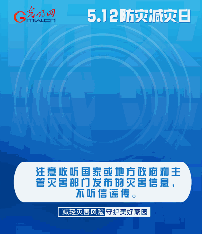 【動(dòng)態(tài)海報(bào)】減輕災(zāi)害風(fēng)險(xiǎn)，從這10個(gè)字開(kāi)始