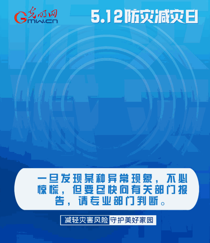 【動(dòng)態(tài)海報(bào)】減輕災(zāi)害風(fēng)險(xiǎn)，從這10個(gè)字開(kāi)始