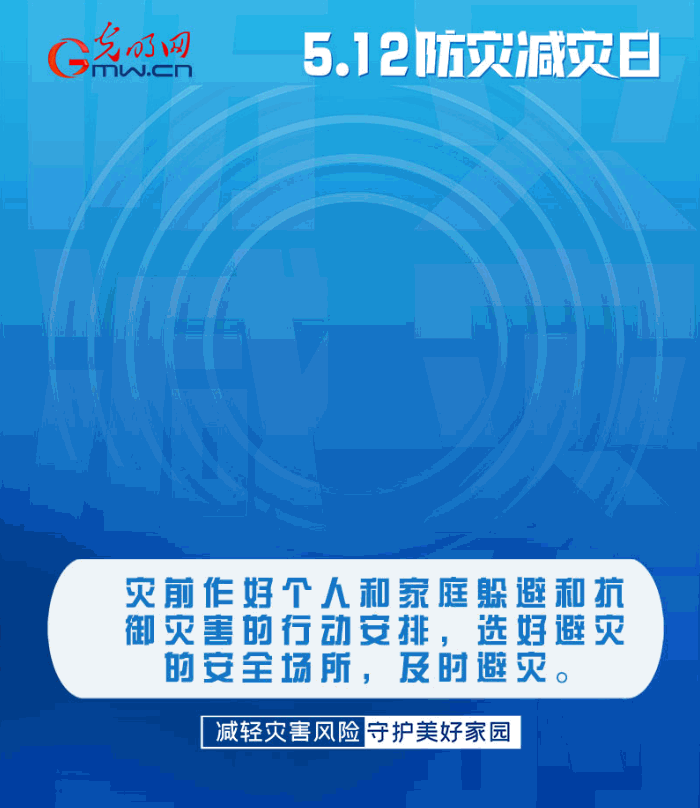 【動(dòng)態(tài)海報(bào)】減輕災(zāi)害風(fēng)險(xiǎn)，從這10個(gè)字開(kāi)始