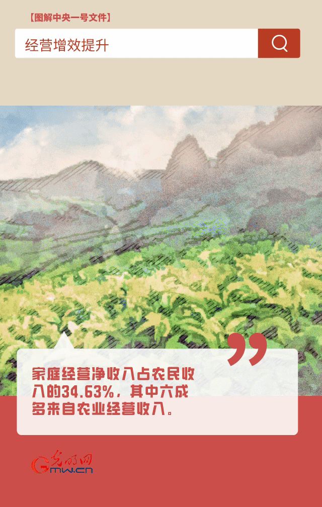【圖解中央一號文件】“動”漫海報丨今年如何讓農(nóng)民的“錢袋子”鼓起來？