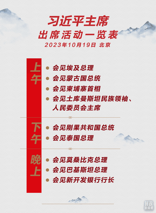 時(shí)政新聞眼丨高峰論壇圓滿(mǎn)成功，習(xí)近平密集會(huì)見(jiàn)傳遞清晰信號(hào)