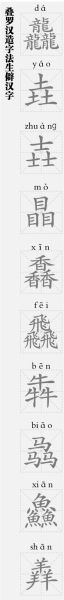 龍行龘龘，龘從何來？有什么字面背后的意義？