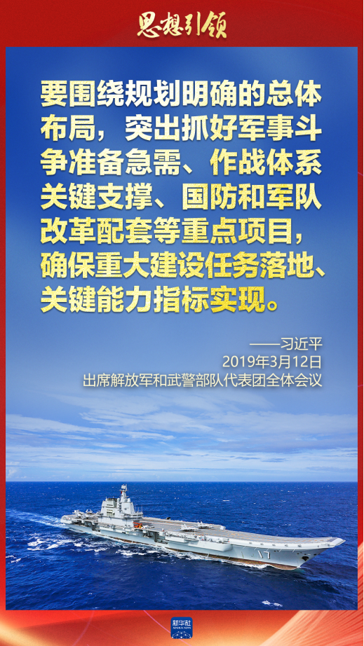 思想引領(lǐng)｜兩會(huì)上，習(xí)主席這樣談強(qiáng)軍之路