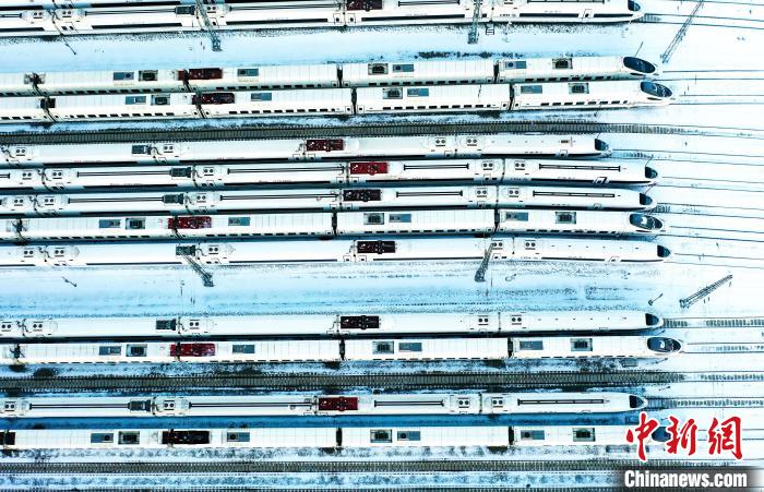 哈鐵管轄高鐵動(dòng)車組?！」F提供