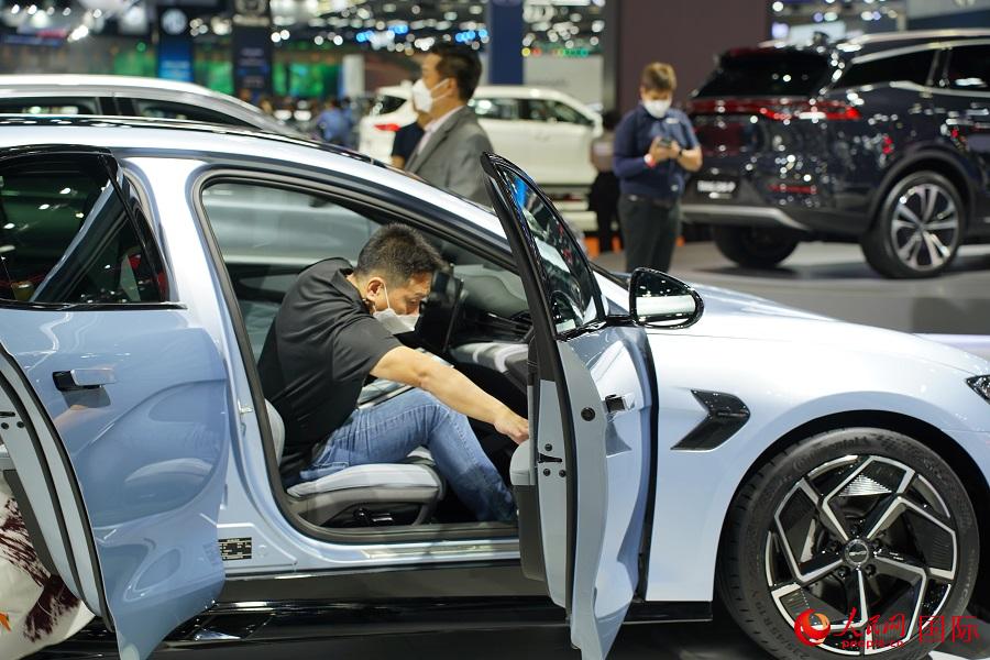 第44屆曼谷國際車展開幕。李源欣攝