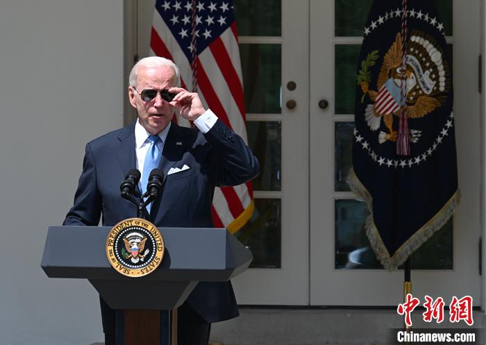 資料圖：美國總統(tǒng)拜登。