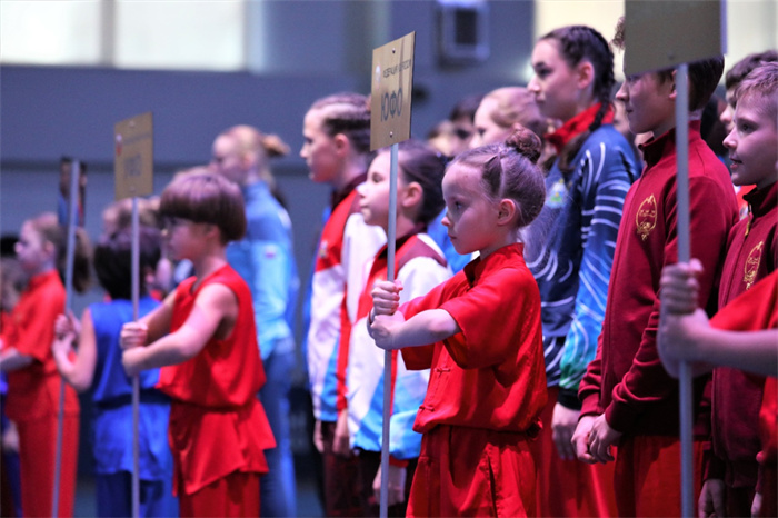2023年俄羅斯杯暨全俄武術(shù)錦標(biāo)賽開幕式現(xiàn)場。駐俄羅斯大使館供圖