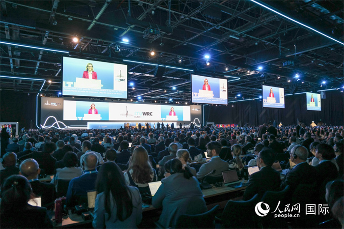 2023年世界無線電通信大會開幕式現(xiàn)場。人民網(wǎng)記者 任皓宇攝