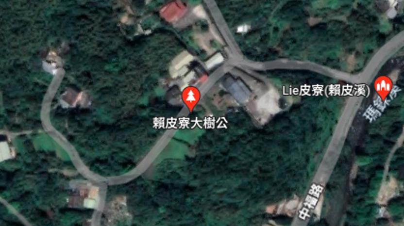 谷歌地圖截圖。圖片來源：臺灣《中國時報》
