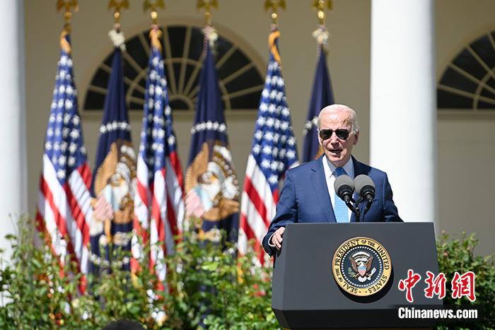 資料圖：美國總統(tǒng)拜登。 <a target='_blank' href='/' _fcksavedurl='/'><p  align=