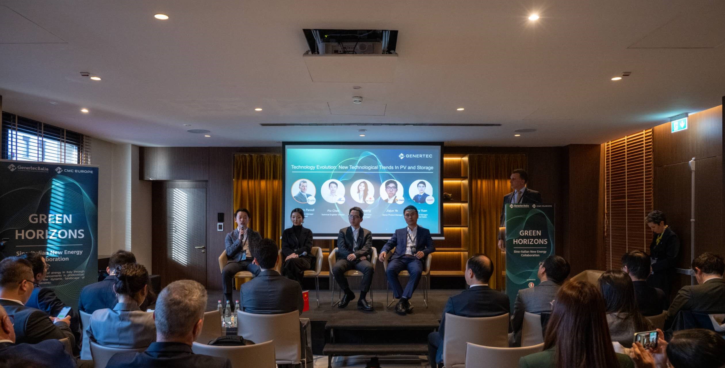 中方企業(yè)代表就新能源技術(shù)發(fā)展趨勢分享觀點。主辦方供圖