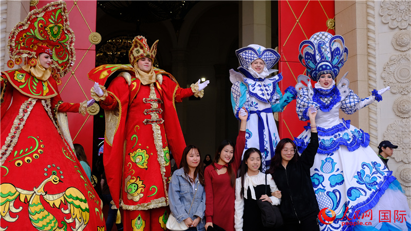 北京展覽館舉辦首屆俄羅斯“謝肉節(jié)”慶祝活動。人民網(wǎng) 褚夢琦攝