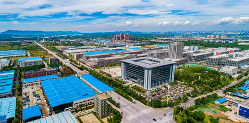 寧鄉(xiāng)高新區(qū)鳥瞰。鄧建春攝