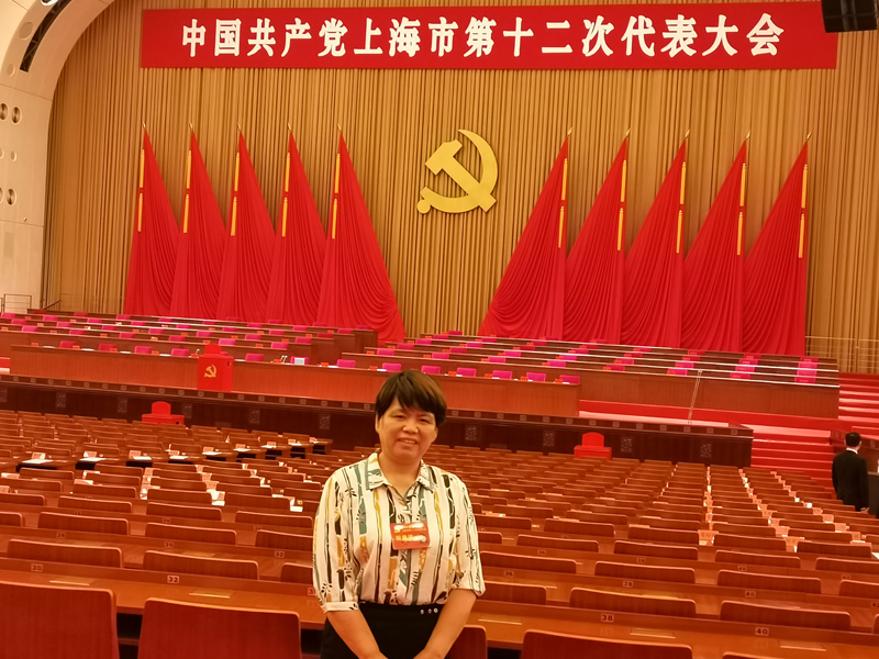 黨代表施鳳。受訪者供圖