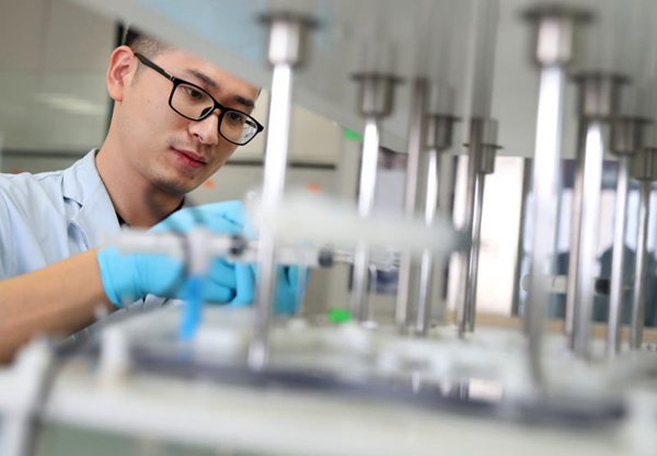 藥物研制實(shí)驗(yàn)環(huán)節(jié)。受訪者供圖