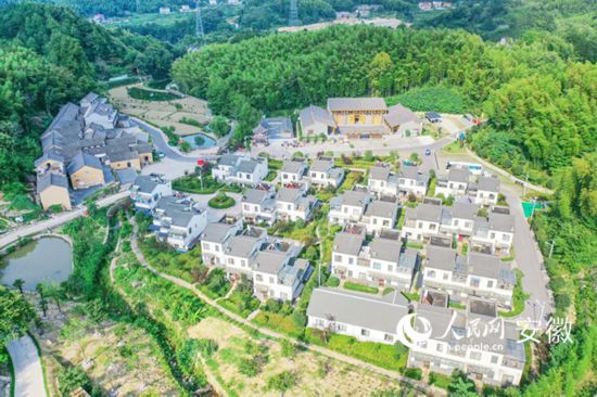 俯瞰大灣村。人民網(wǎng) 陳若天攝