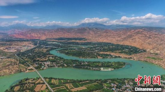 圖為青海省黃河流域。（資料圖）青海省水利廳 供圖