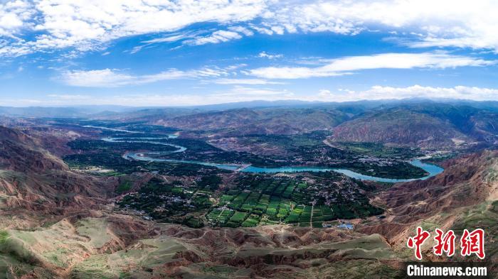 圖為青海黃河流域。(資料圖) 李玉峰 攝
