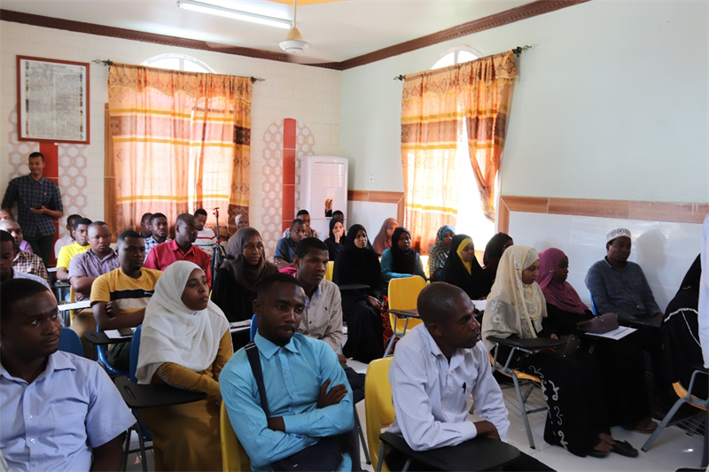 培訓(xùn)現(xiàn)場。專家組供圖