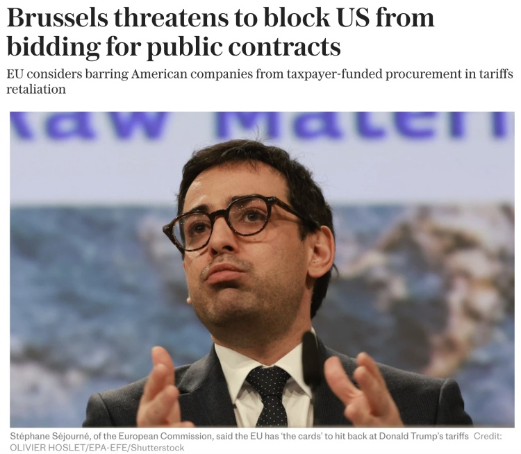 深觀察丨“只要團結(jié)，歐盟反制美國的王牌很多”