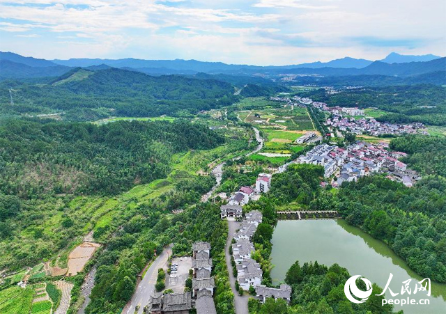 資溪縣森林資源豐富，森林覆蓋率達(dá)87.7%，有林地資源168萬畝。人民網(wǎng) 朱海鵬攝