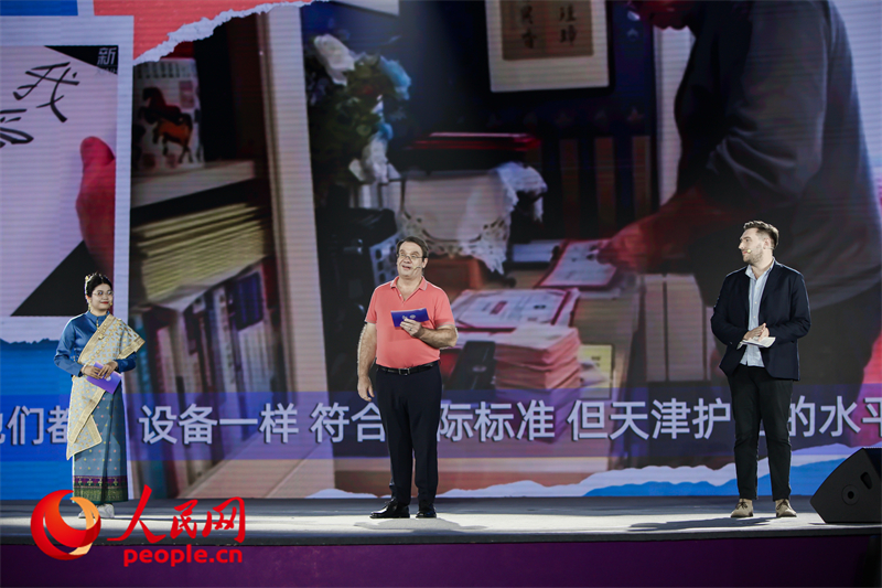 從左至右分別為馬星彤、皮安睿、柯明可。人民網(wǎng)記者 于凱攝