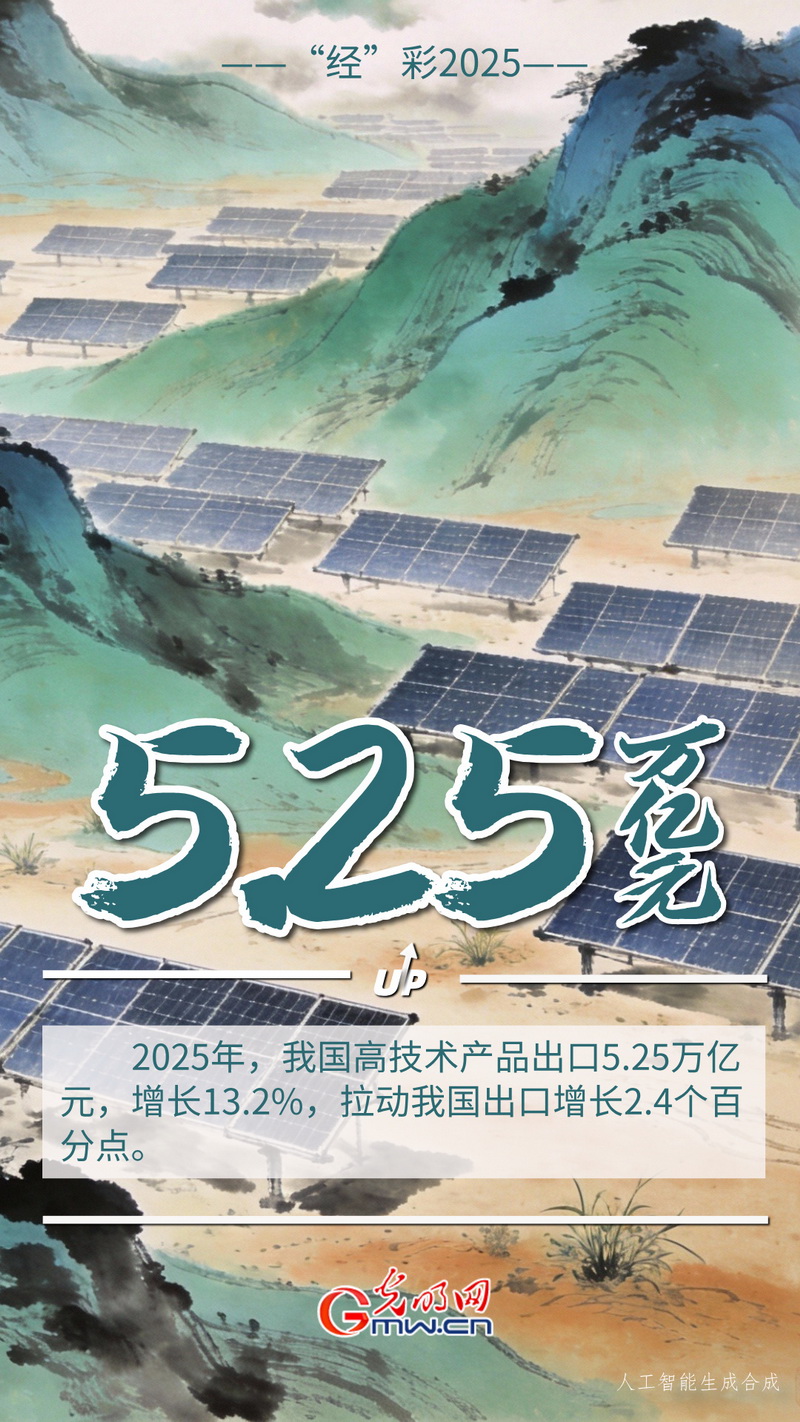 “經”彩2025丨高技術產品“新”潮澎湃 我國外貿“含智量”穩(wěn)步提升