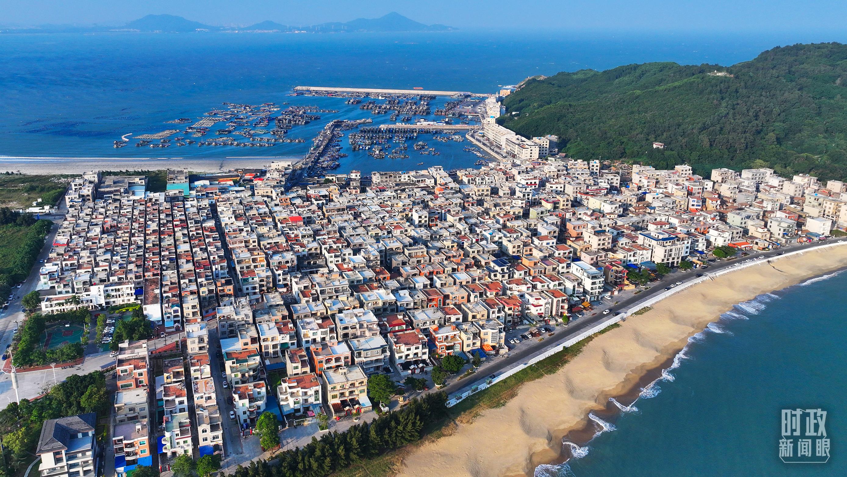 △澳角村。（總臺記者李鵬沖拍攝）