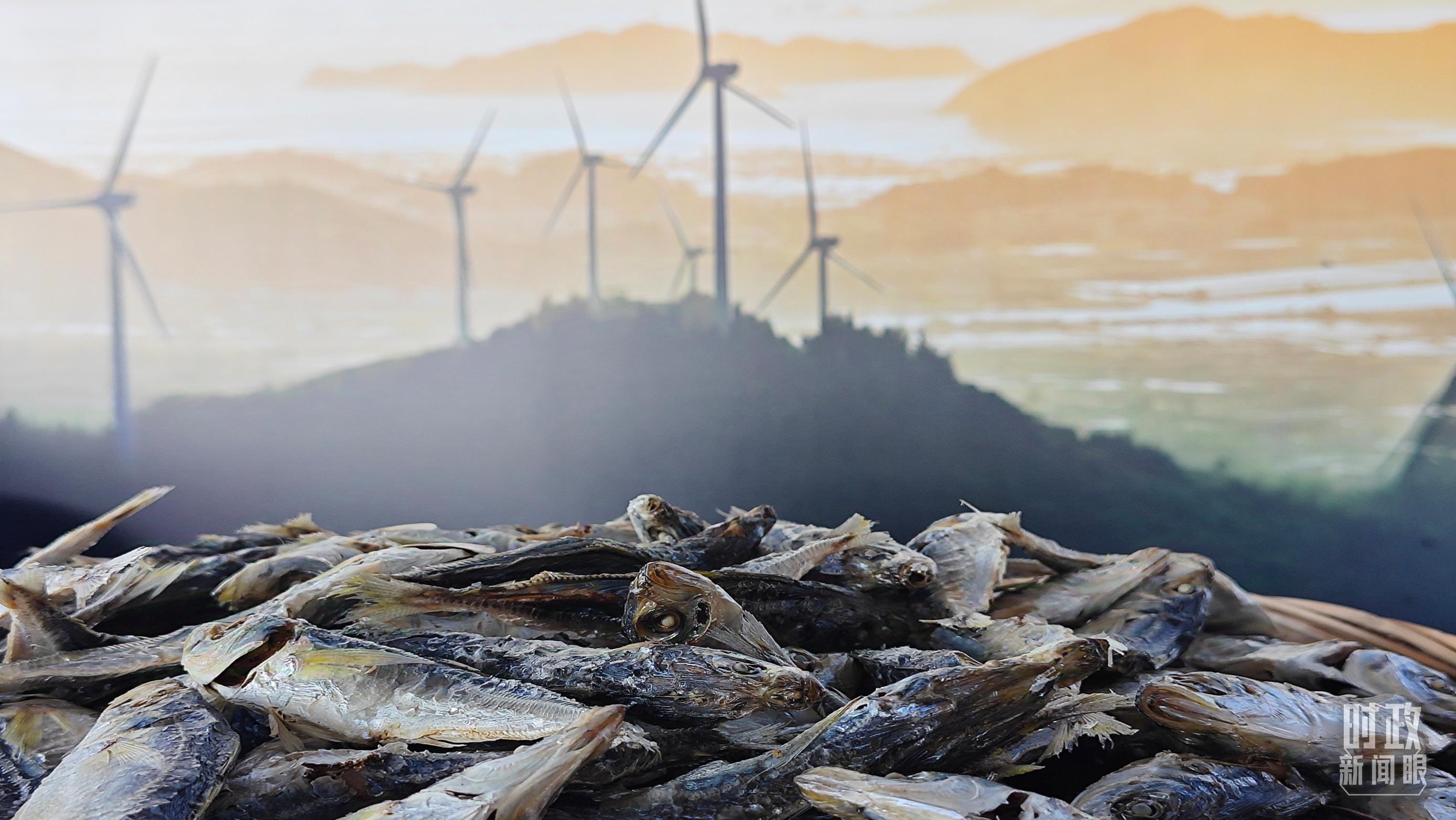 △澳角村的海產(chǎn)品。（總臺央視記者許永松拍攝）