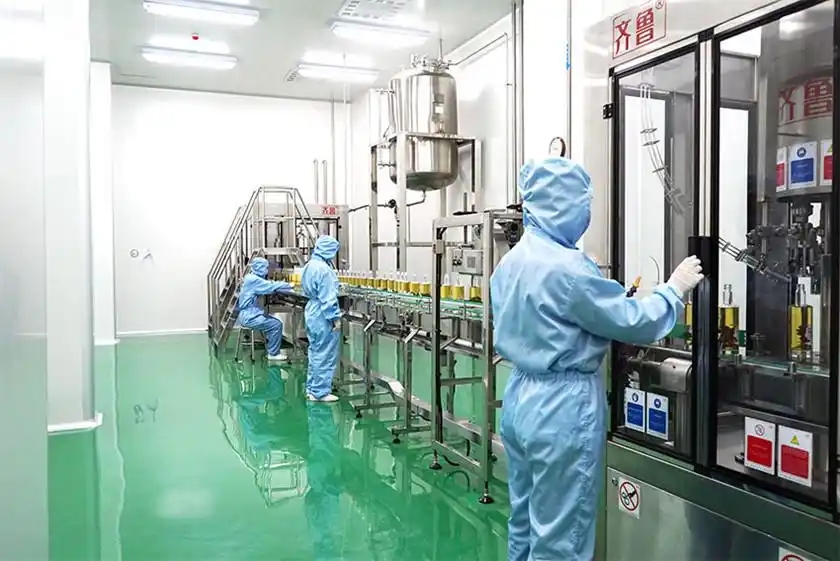 吉林省鹿產(chǎn)品生產(chǎn)車間。