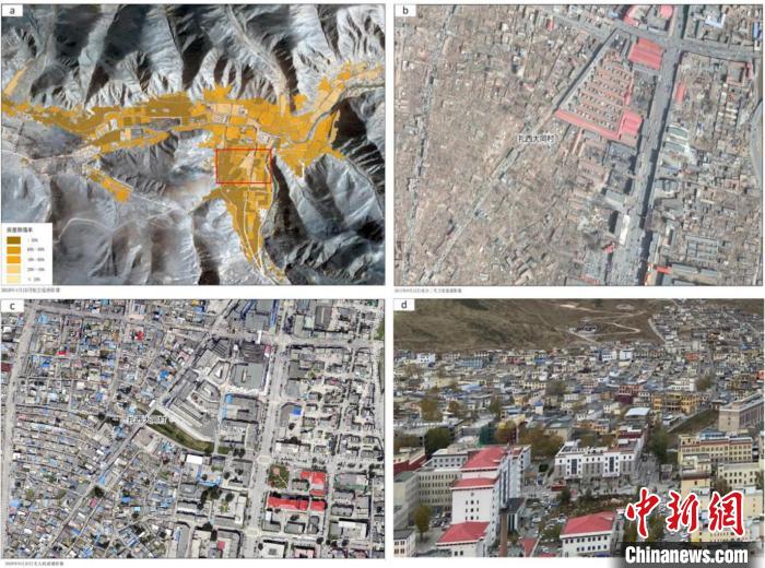 災(zāi)后重建區(qū)群眾住房條件得到根本性改善監(jiān)測結(jié)果。中科院空天院 供圖