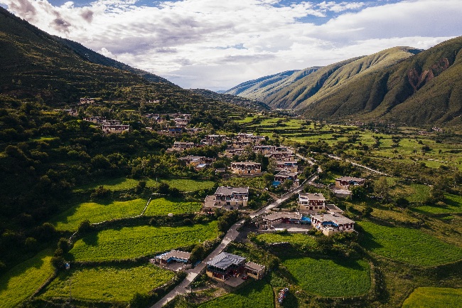道孚民居。主辦方供圖
