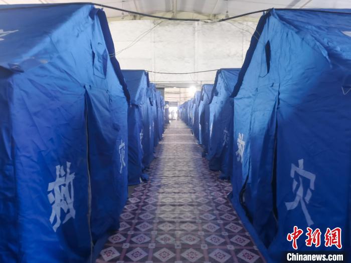 那曲火車站集中健康監(jiān)測點?！≈袊F路青藏集團有限公司拉薩車務段 供圖