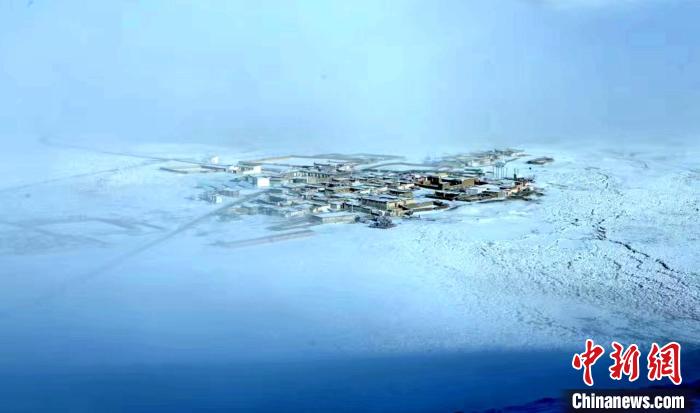 圖為普瑪江塘鄉(xiāng)冬季村景?！±丝ㄗ涌h網(wǎng)信辦供圖