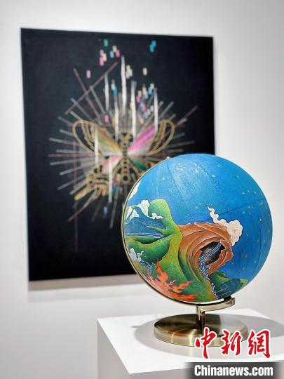 展覽現(xiàn)場?！□囆g(shù)中心 供圖