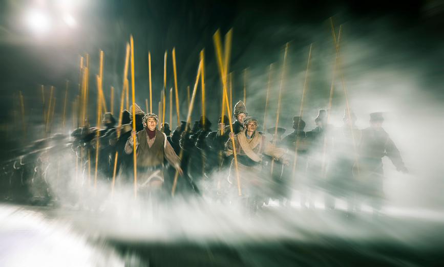 演出現(xiàn)場。蕭文松子攝