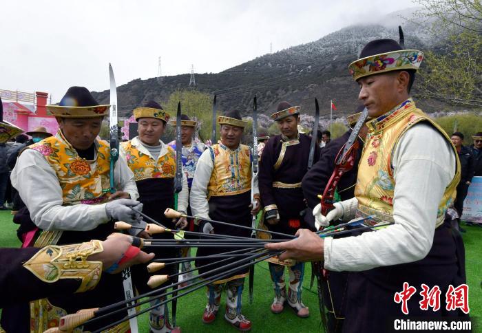 3月28日，參加響箭比賽的選手們?！±盍?攝