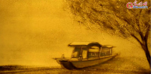 【沙畫】風(fēng)好正揚(yáng)帆，起航新時(shí)代