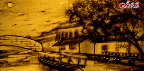 【沙畫】風(fēng)好正揚(yáng)帆，起航新時(shí)代