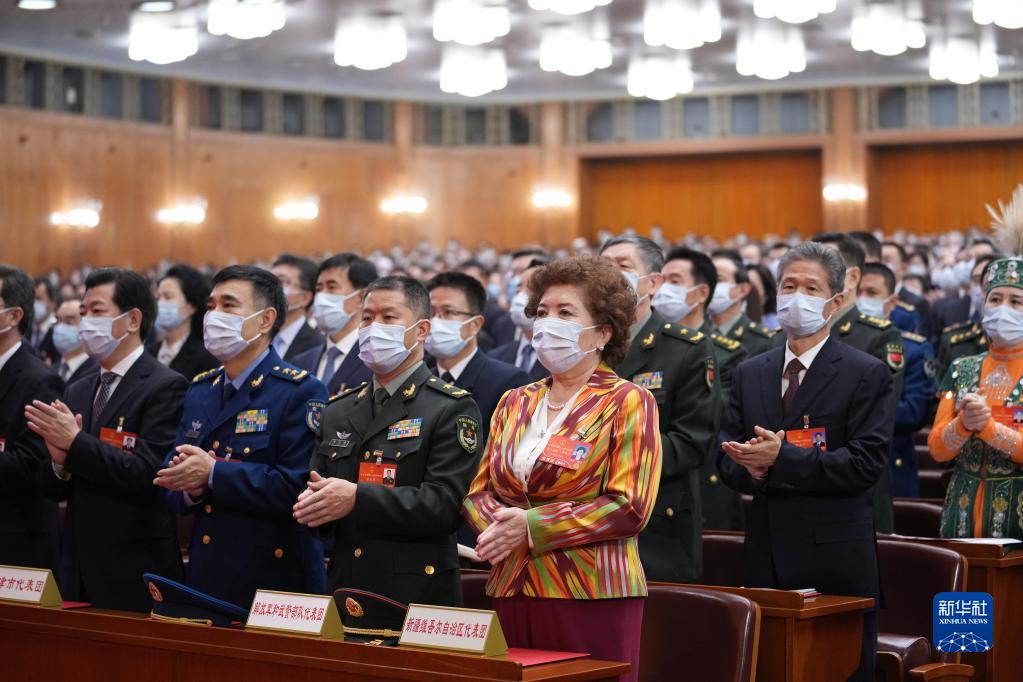 十三屆全國(guó)人大五次會(huì)議舉行閉幕會(huì)
