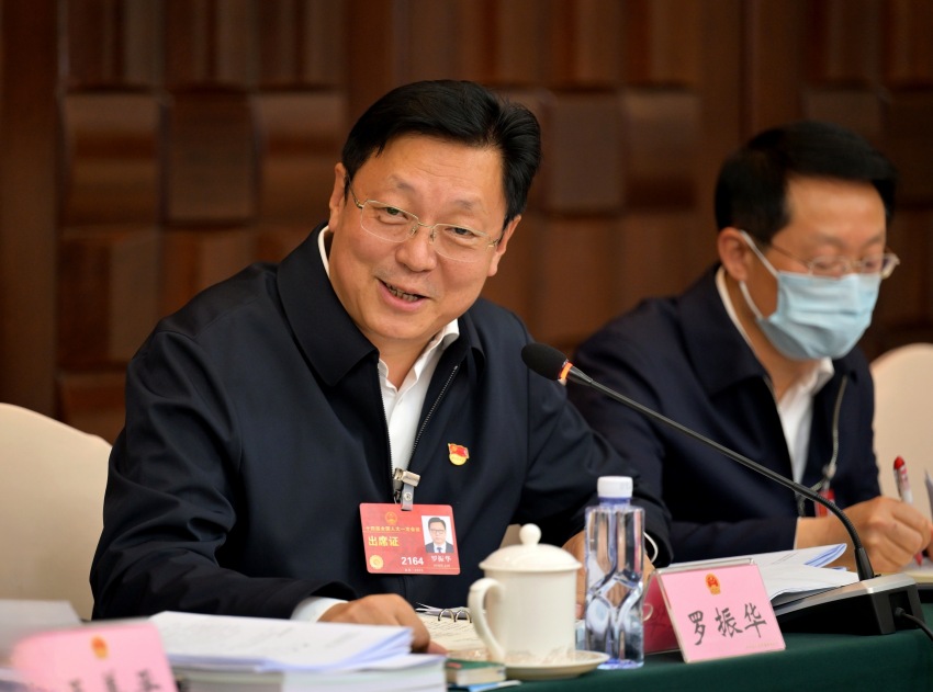 全國(guó)人大代表羅振華。